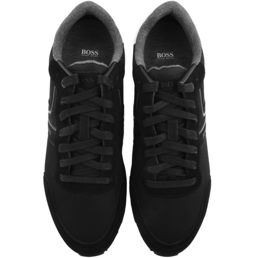 Alternative Image for ProductBOSS HUGO BOSS Parkour Runn Trainers Black3